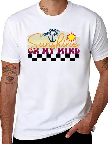 Sunshine On My Mind Graphic Tee - Tropical Vibe