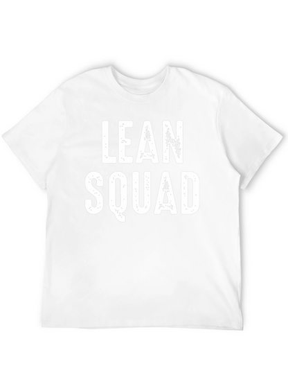 Lean Squad Graphic T-Shirt - Black Cotton Tee