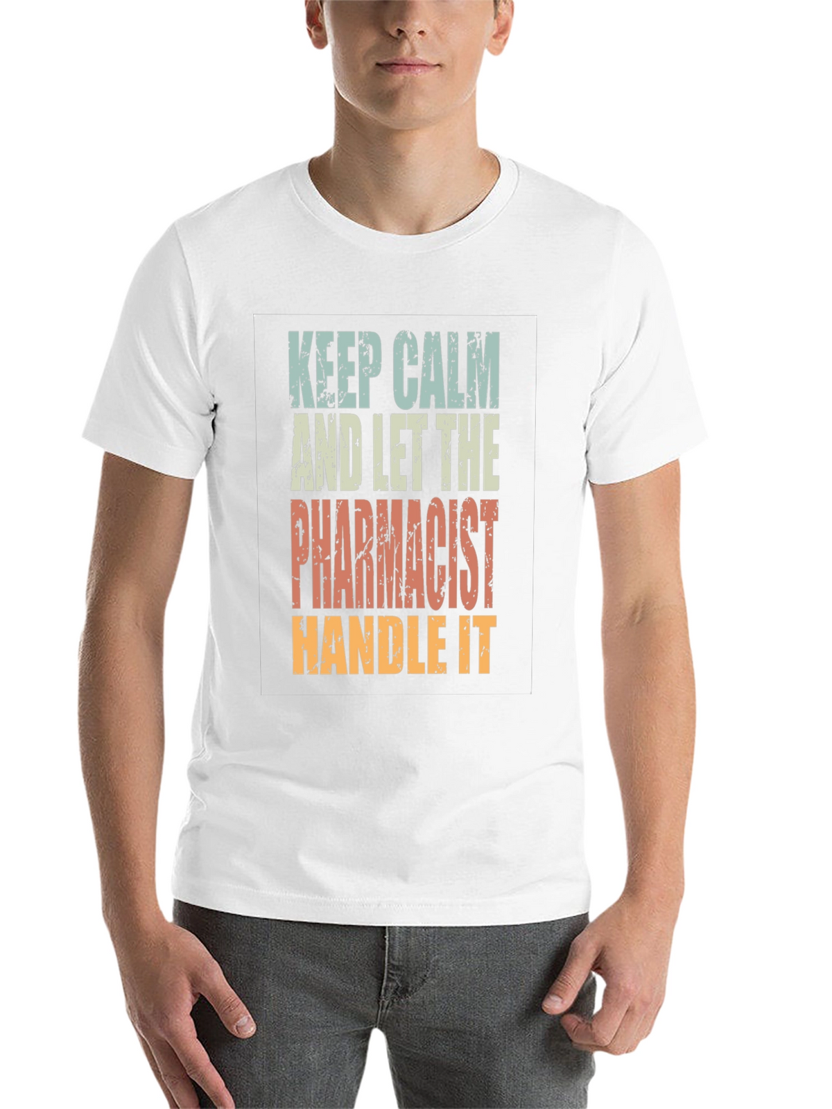 Keep Calm Pharmacist T-Shirt - Funny Pharmacy Tee