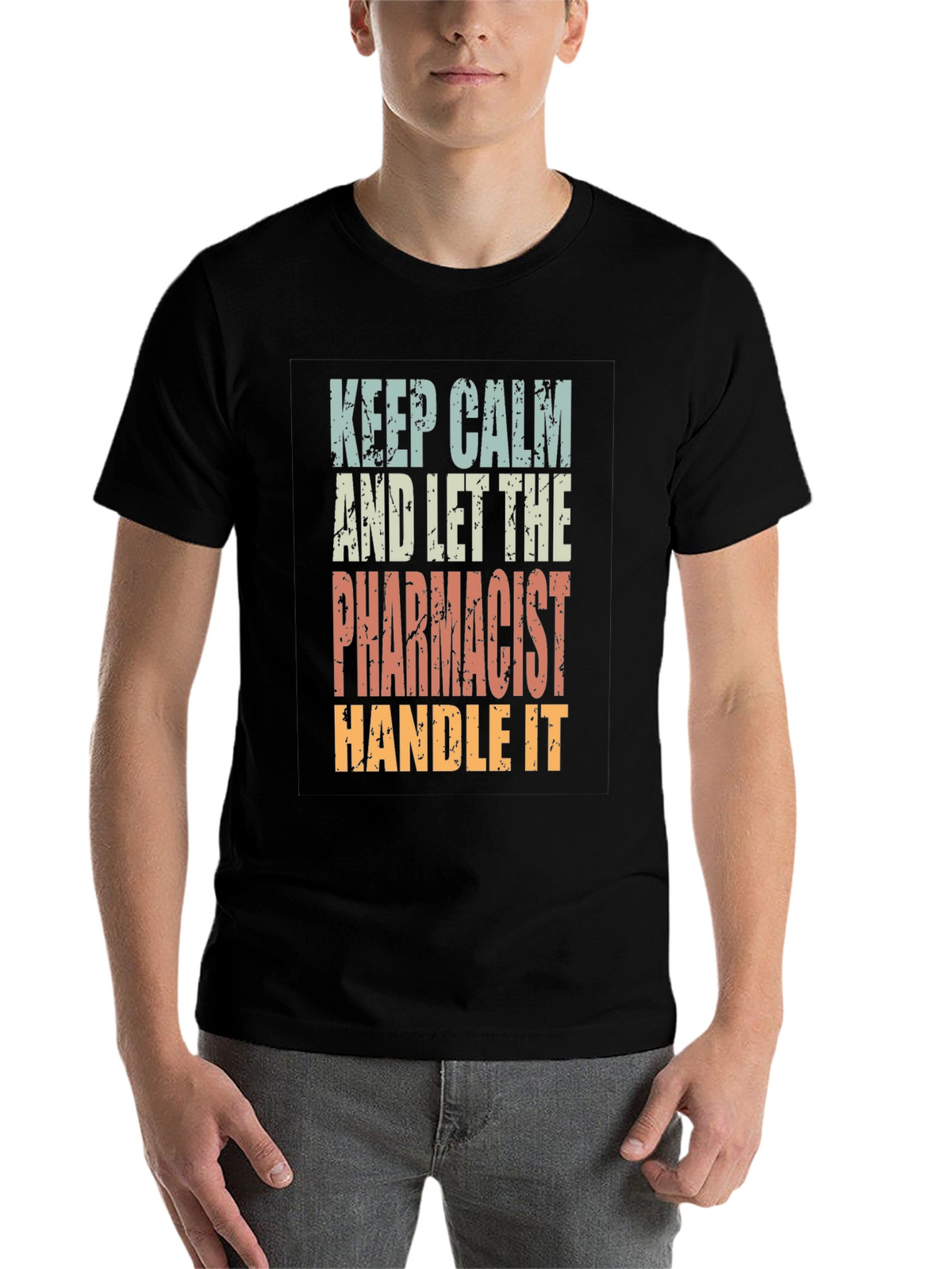 Keep Calm Pharmacist T-Shirt - Funny Pharmacy Tee