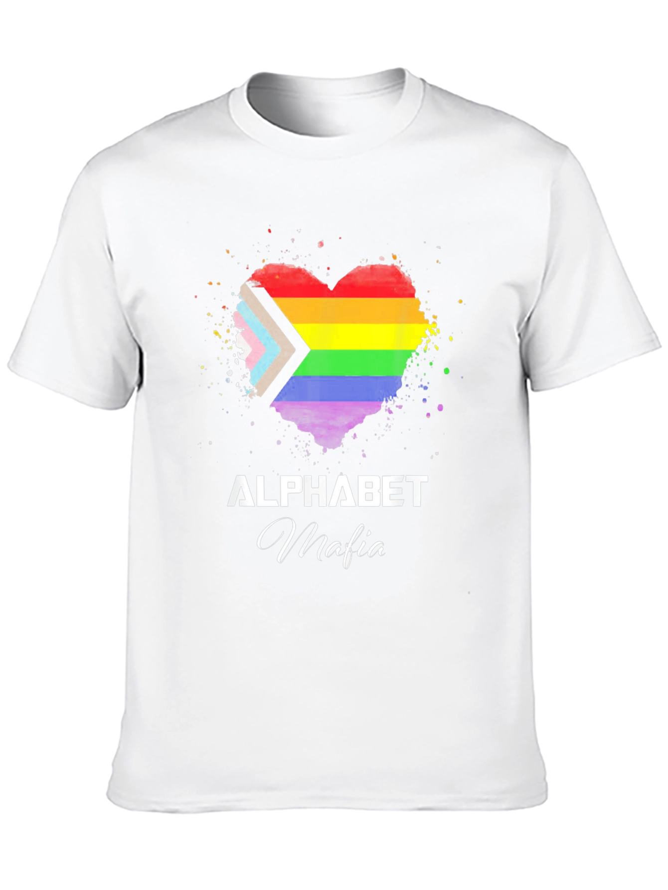 LGBT Pride Alphabet Mafia Graphic T-Shirt