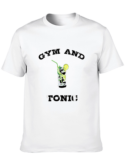 Gym and Tonic Graphic T-Shirt - Black