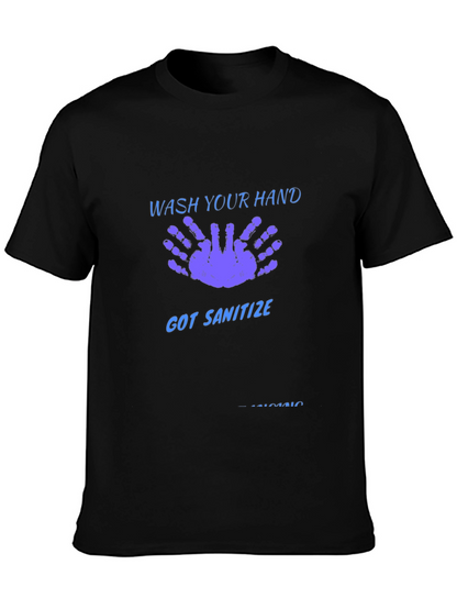 Wash Your Hands T-Shirt - Unisex Crew Neck Tee