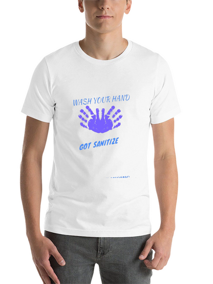 Wash Your Hands T-Shirt - Unisex Crew Neck Tee