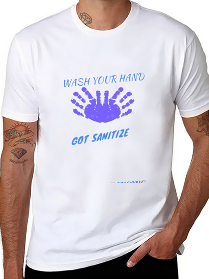 Wash Your Hands T-Shirt - Unisex Crew Neck Tee