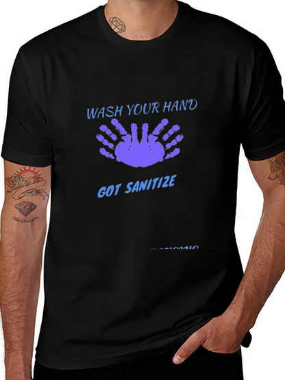 Wash Your Hands T-Shirt - Unisex Crew Neck Tee
