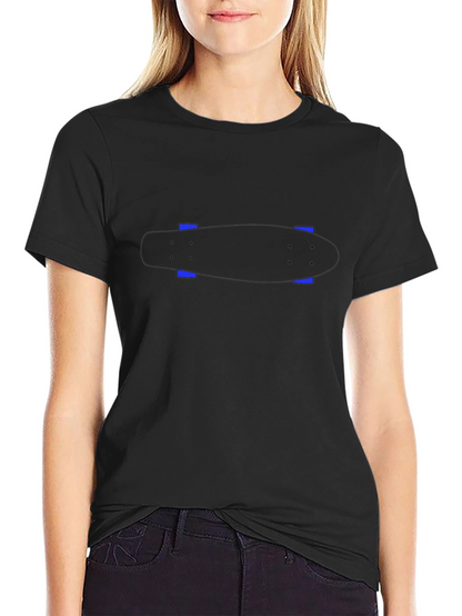 Modern Black T-Shirt with Minimalist Design