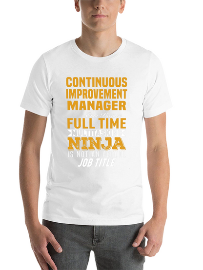 Continuous Improvement Manager T-Shirt