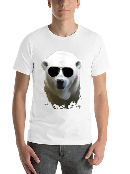 Cool Polar Bear Graphic T-Shirt