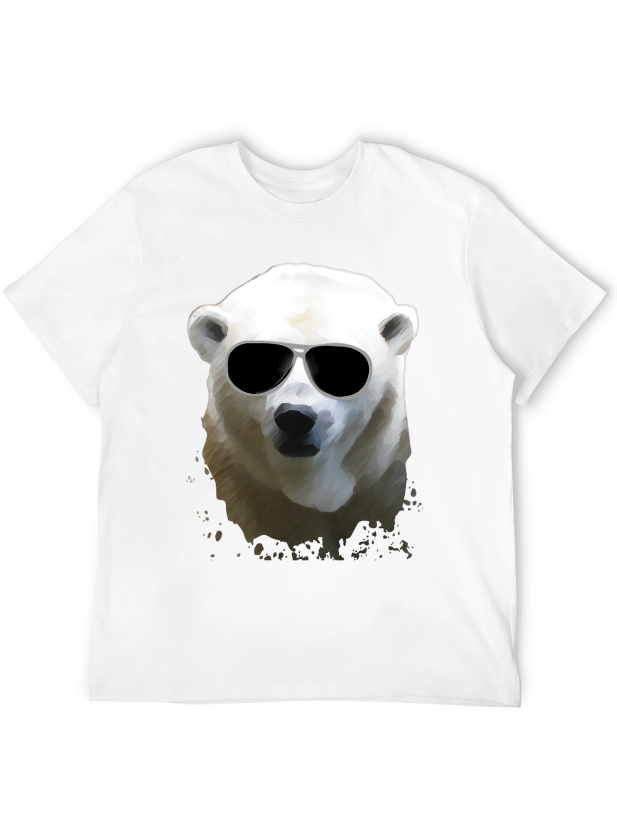 Cool Polar Bear Graphic T-Shirt