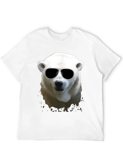 Cool Polar Bear Graphic T-Shirt