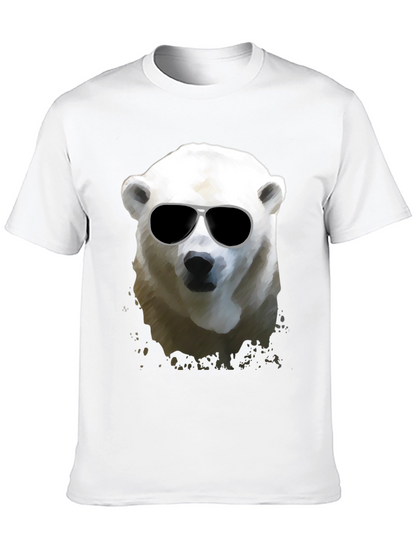 Cool Polar Bear Graphic T-Shirt