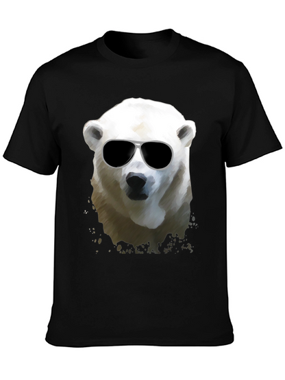 Cool Polar Bear Graphic T-Shirt