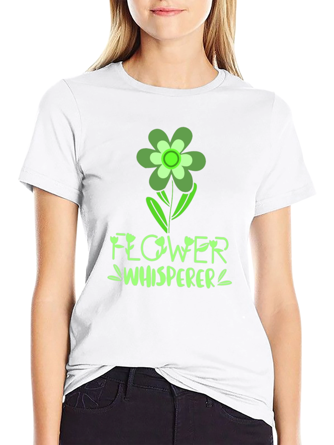 Flower Whisperer Graphic T-Shirt - Nature Lover Tee