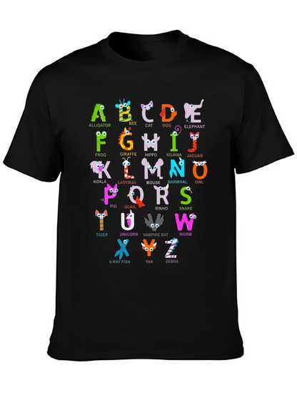Alphabet Animal ABCs T-Shirt