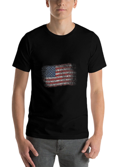 American Flag Graphic T-Shirt
