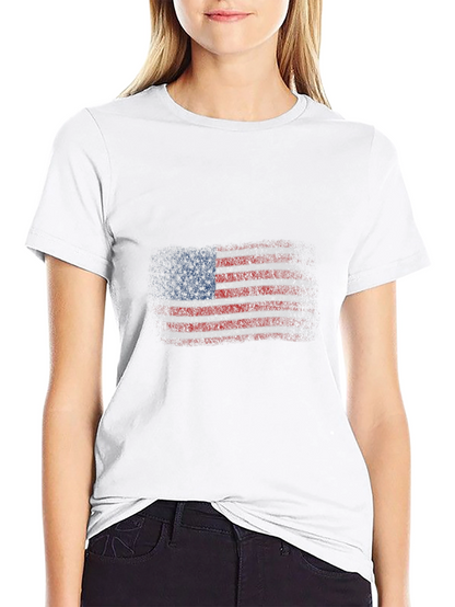 American Flag Graphic T-Shirt