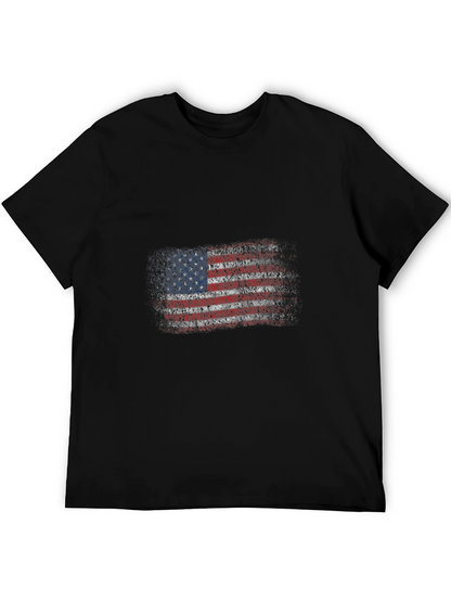 American Flag Graphic T-Shirt