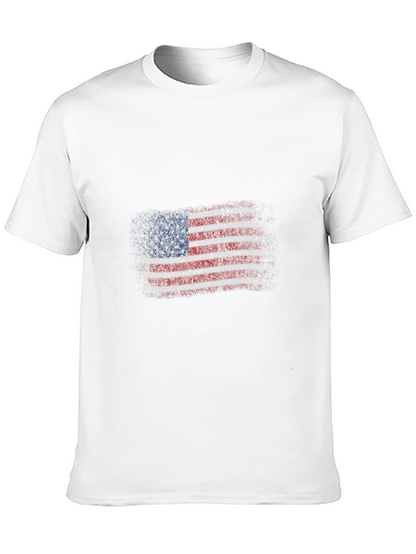 American Flag Graphic T-Shirt