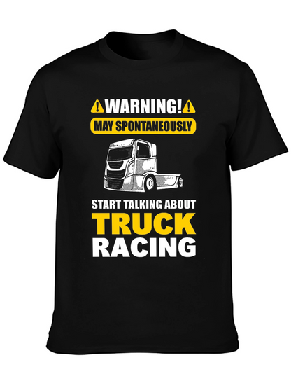 Warning Truck Racing T-Shirt
