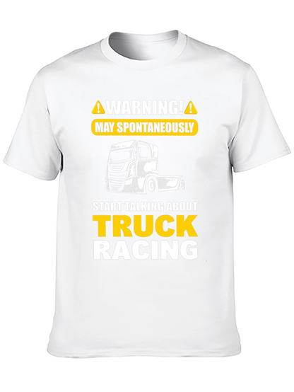 Warning Truck Racing T-Shirt
