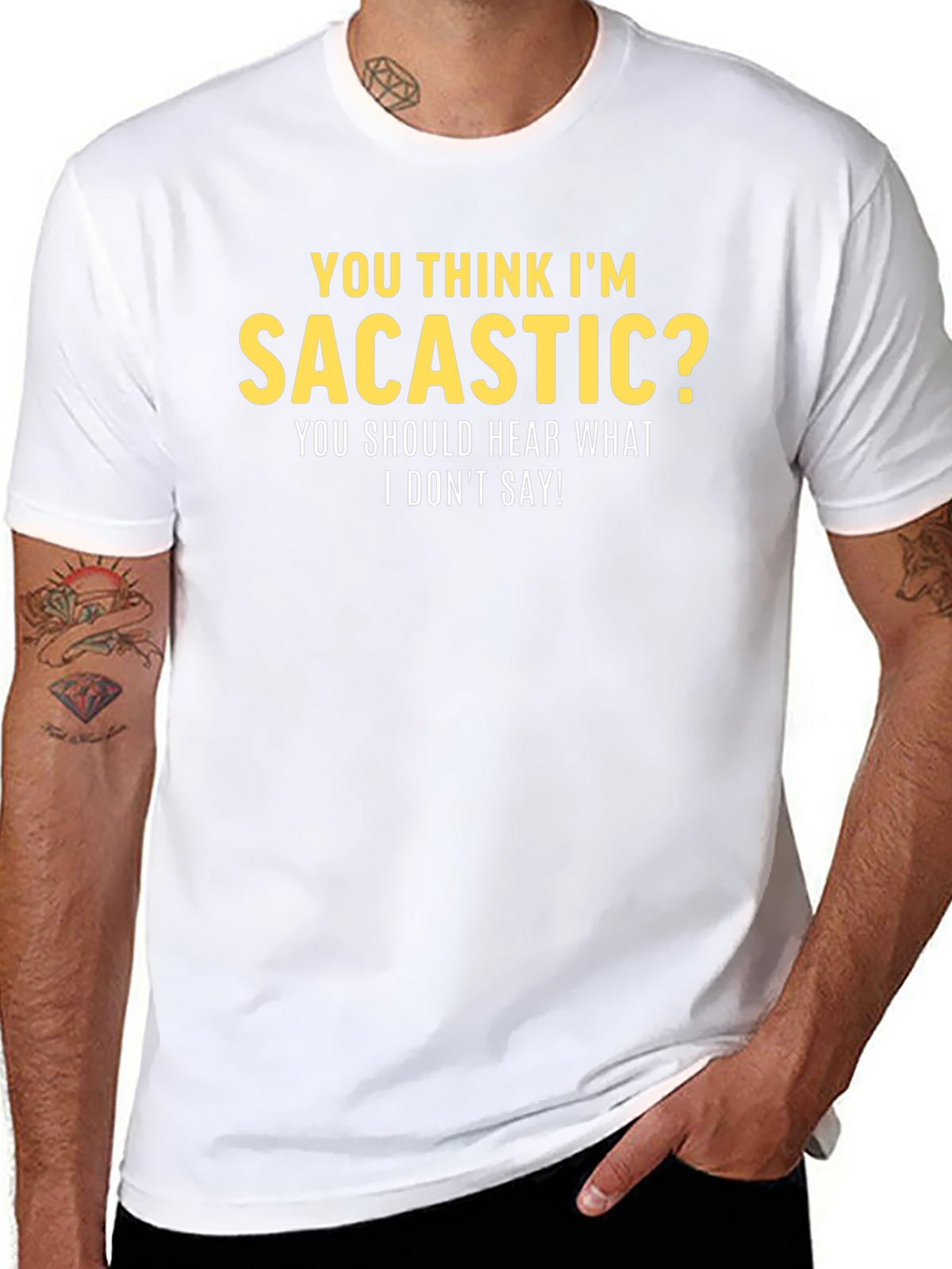 Sarcastic Humor Graphic Tee - Funny T-Shirt