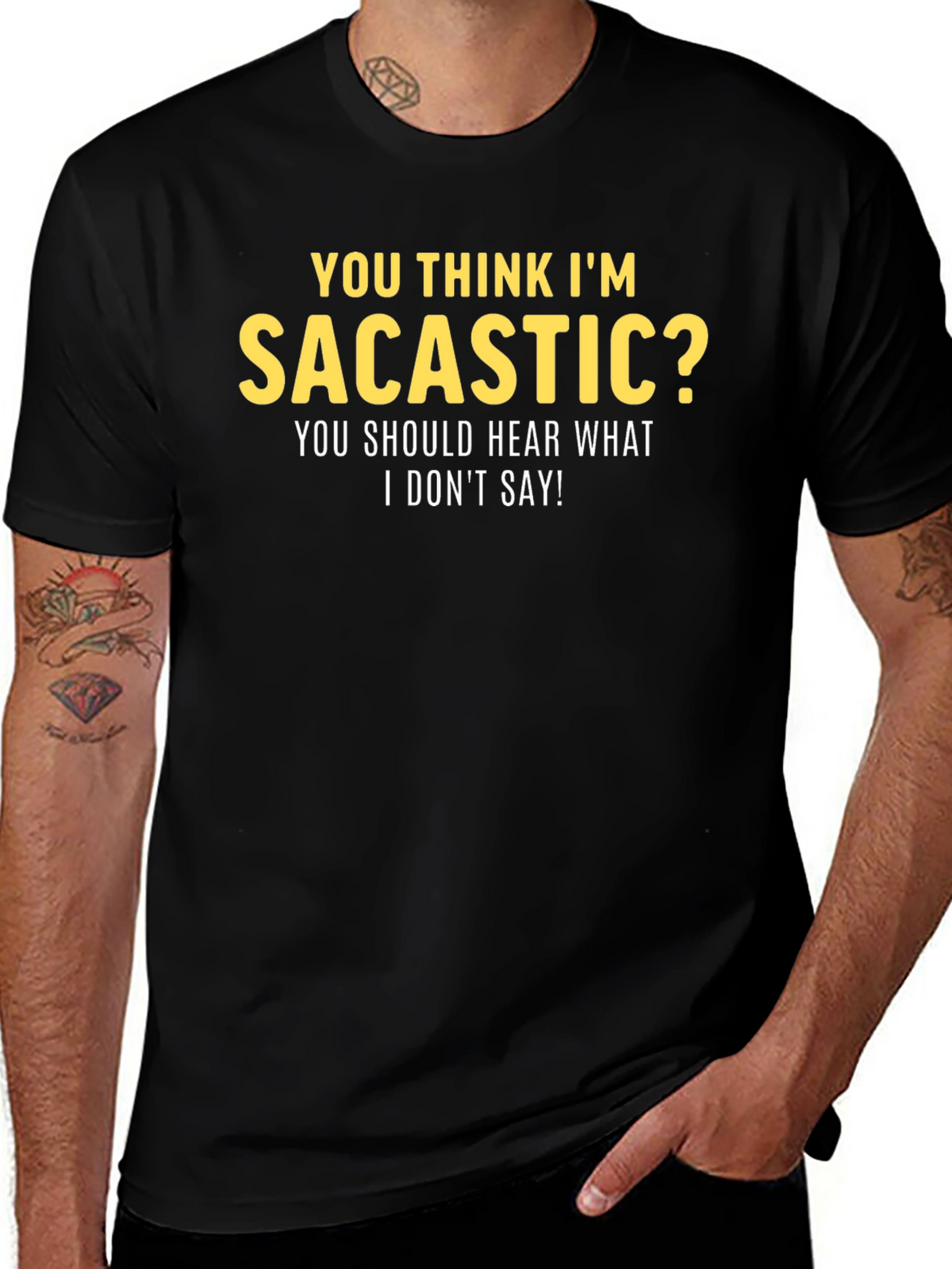 Sarcastic Humor Graphic Tee - Funny T-Shirt