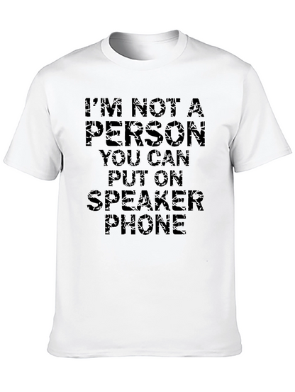 Speaker Phone T-Shirt