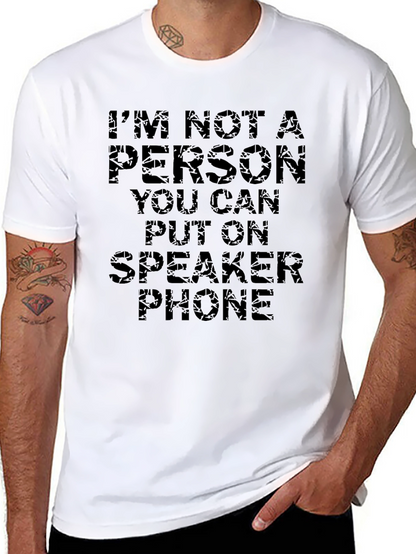 Speaker Phone T-Shirt