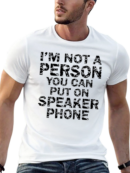 Speaker Phone T-Shirt