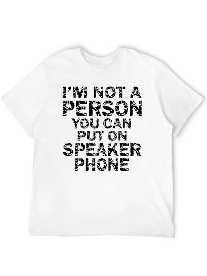 Speaker Phone T-Shirt