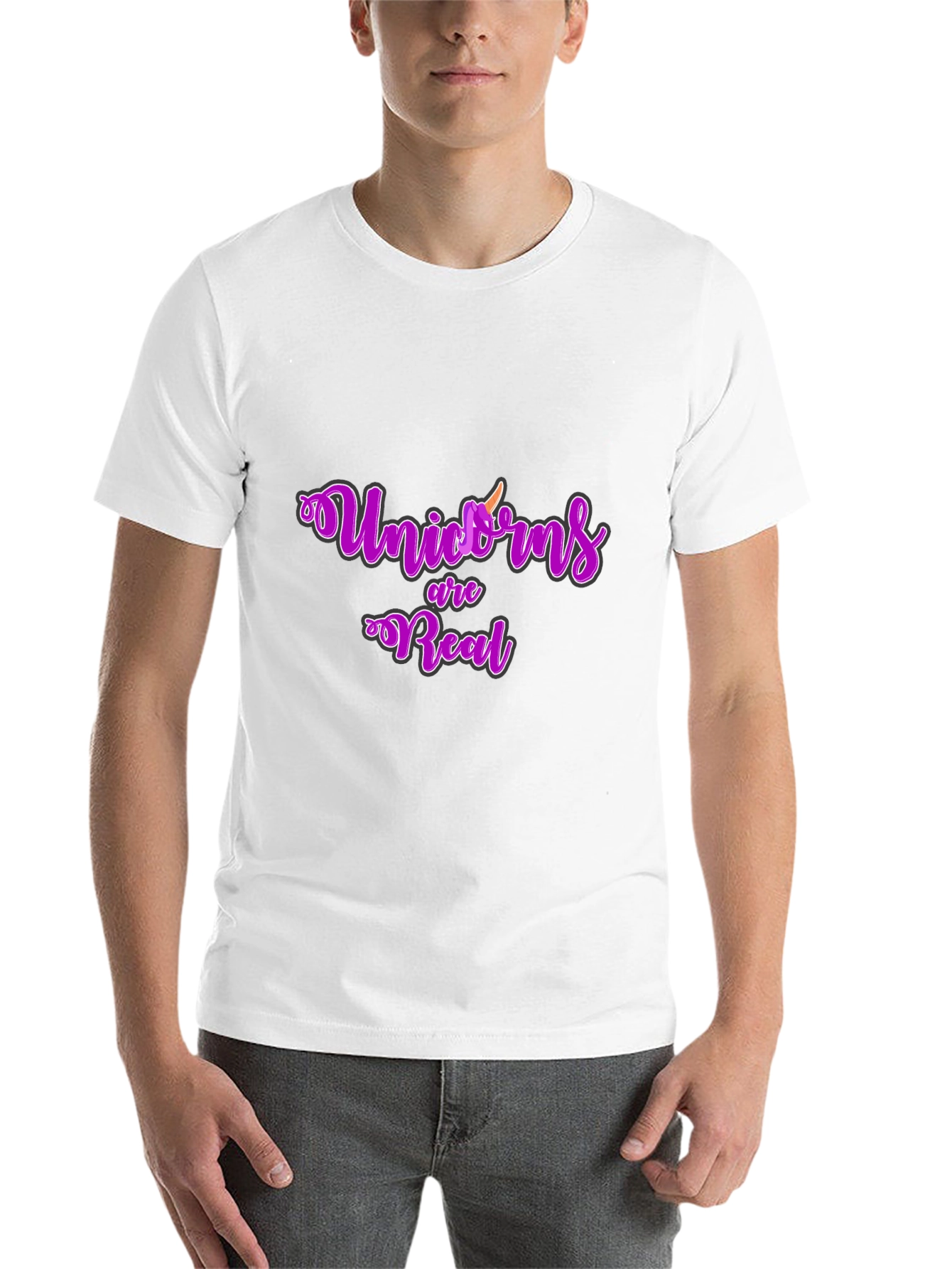 Unicorns Are Real Graphic T-Shirt