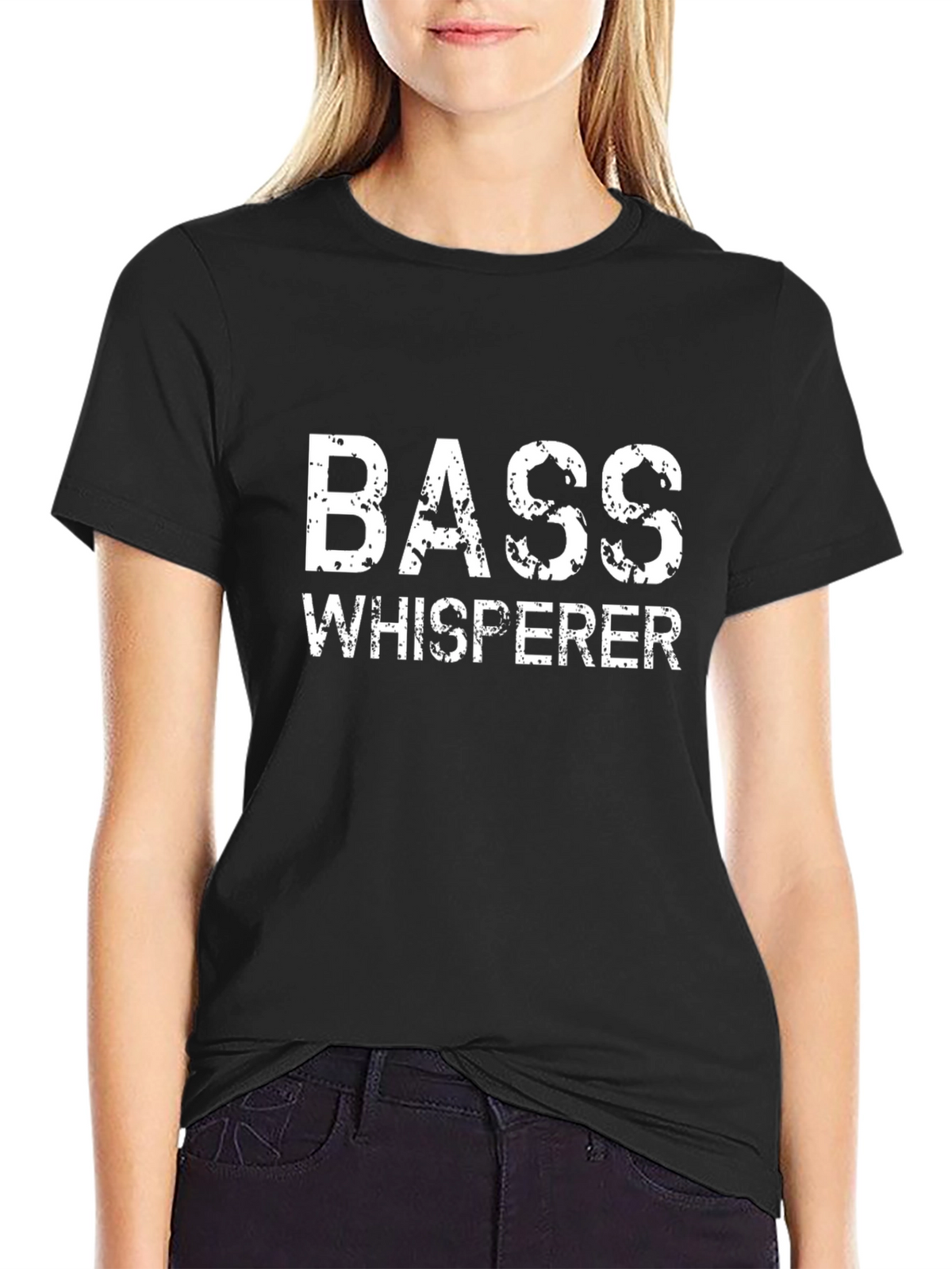 Bass Whisperer Graphic Tee - Music Lover Shirt