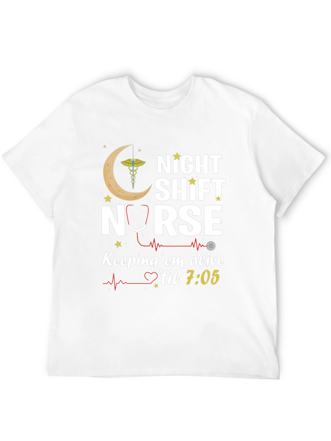 Night Shift Nurse T-Shirt - Keeping em Alive