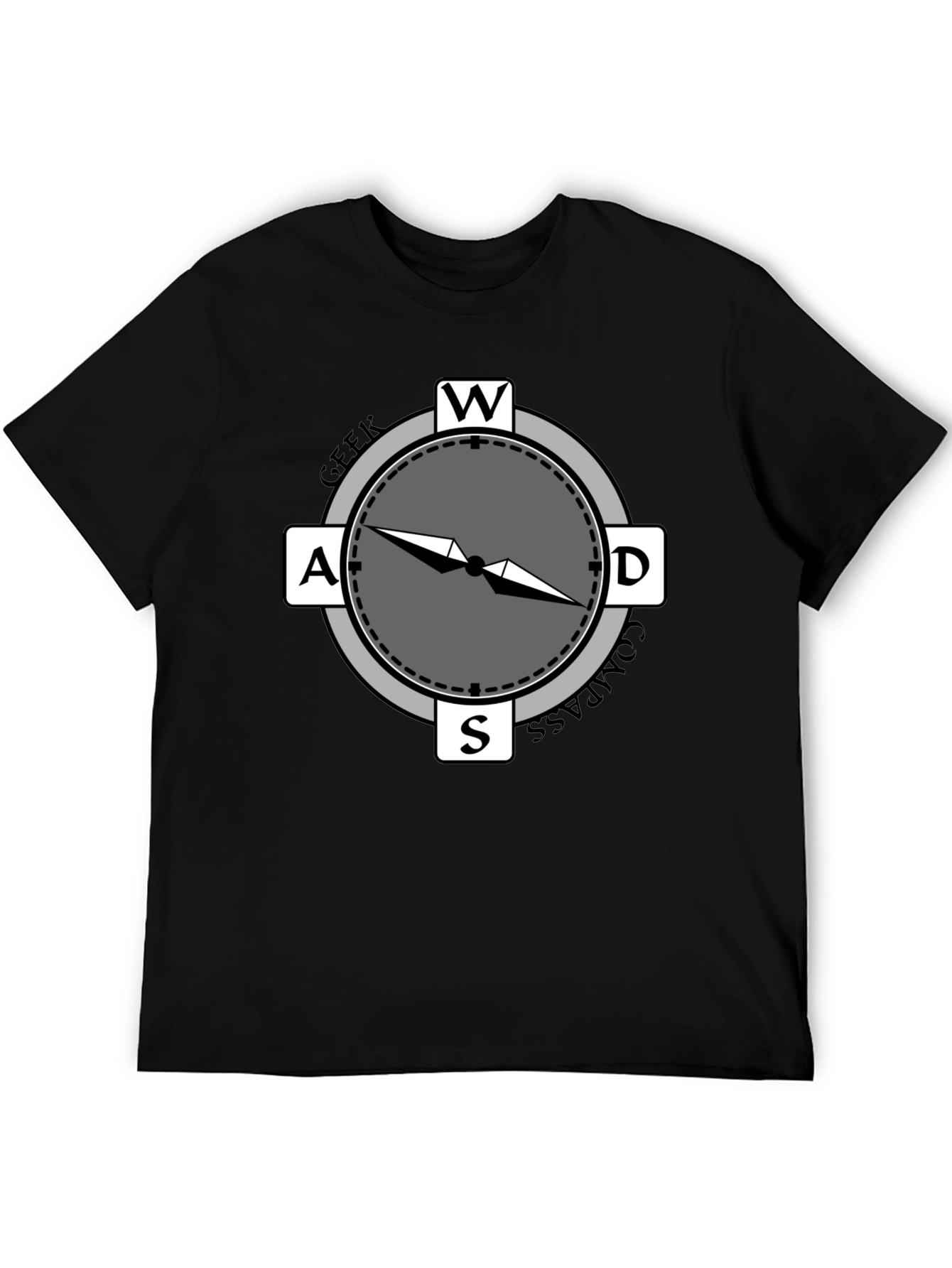 Geek Compass T-Shirt - Gamer Direction
