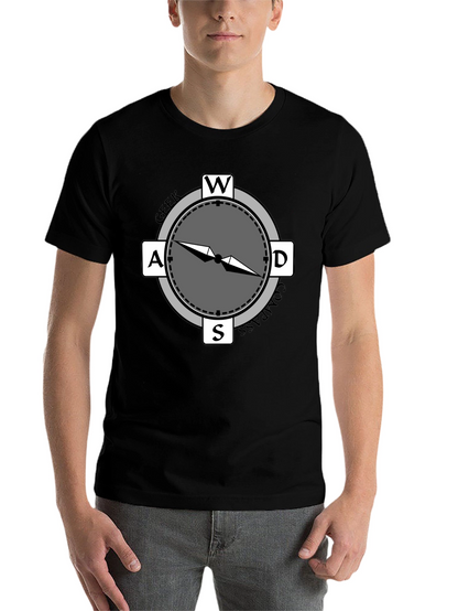 Geek Compass T-Shirt - Gamer Direction