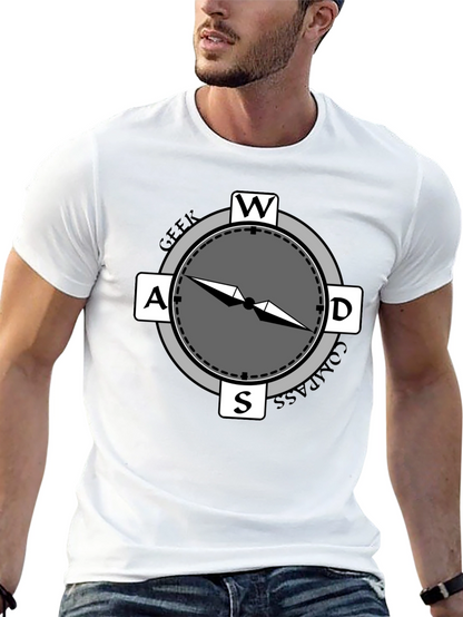 Geek Compass T-Shirt - Gamer Direction