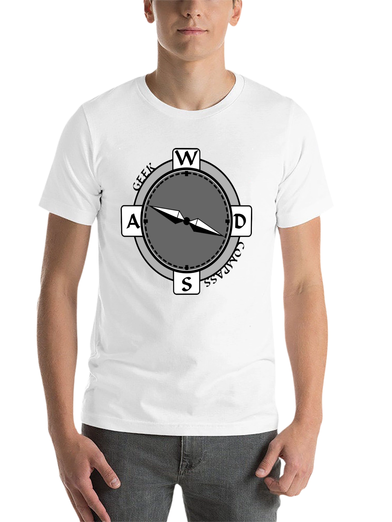 Geek Compass T-Shirt - Gamer Direction