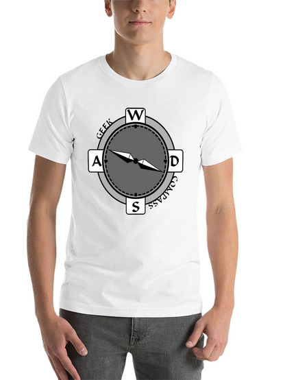Geek Compass T-Shirt - Gamer Direction