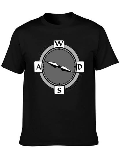 Geek Compass T-Shirt - Gamer Direction