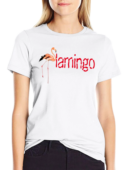 Flamingo Graphic T-Shirt - Stylish & Fun!