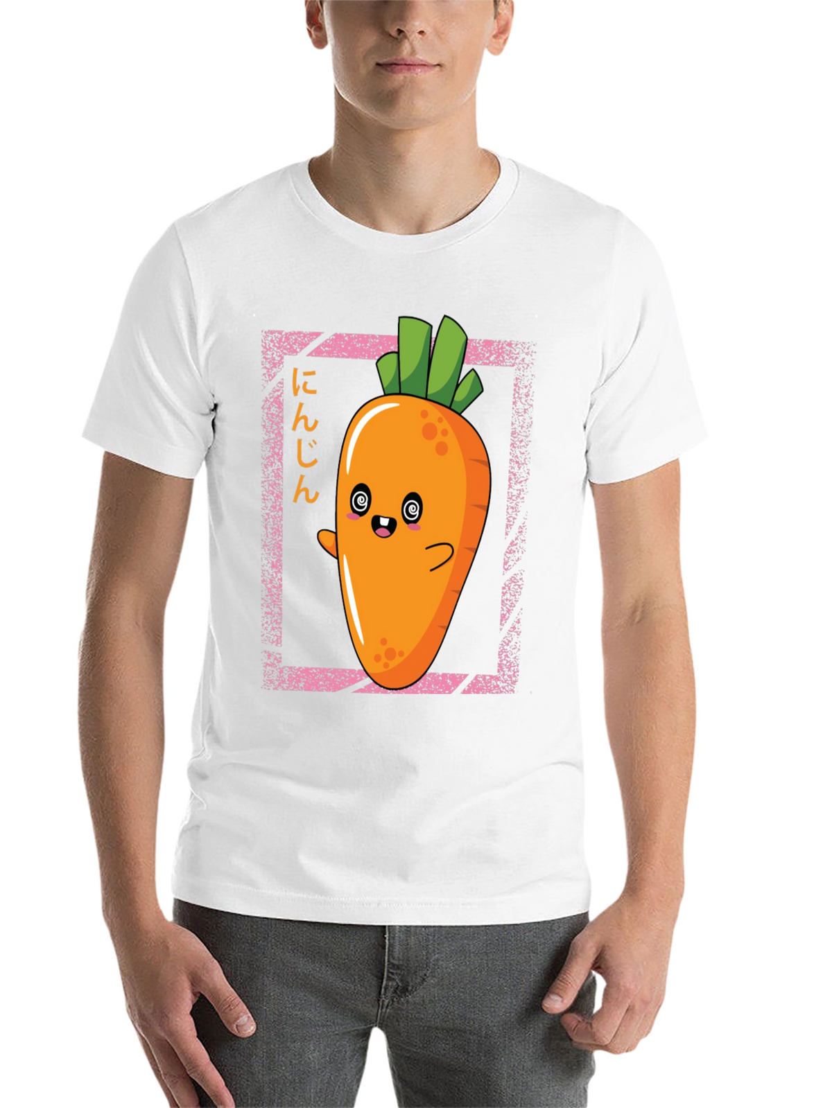 Kawaii Carrot T-Shirt - Anime Style