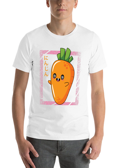 Kawaii Carrot T-Shirt - Anime Style
