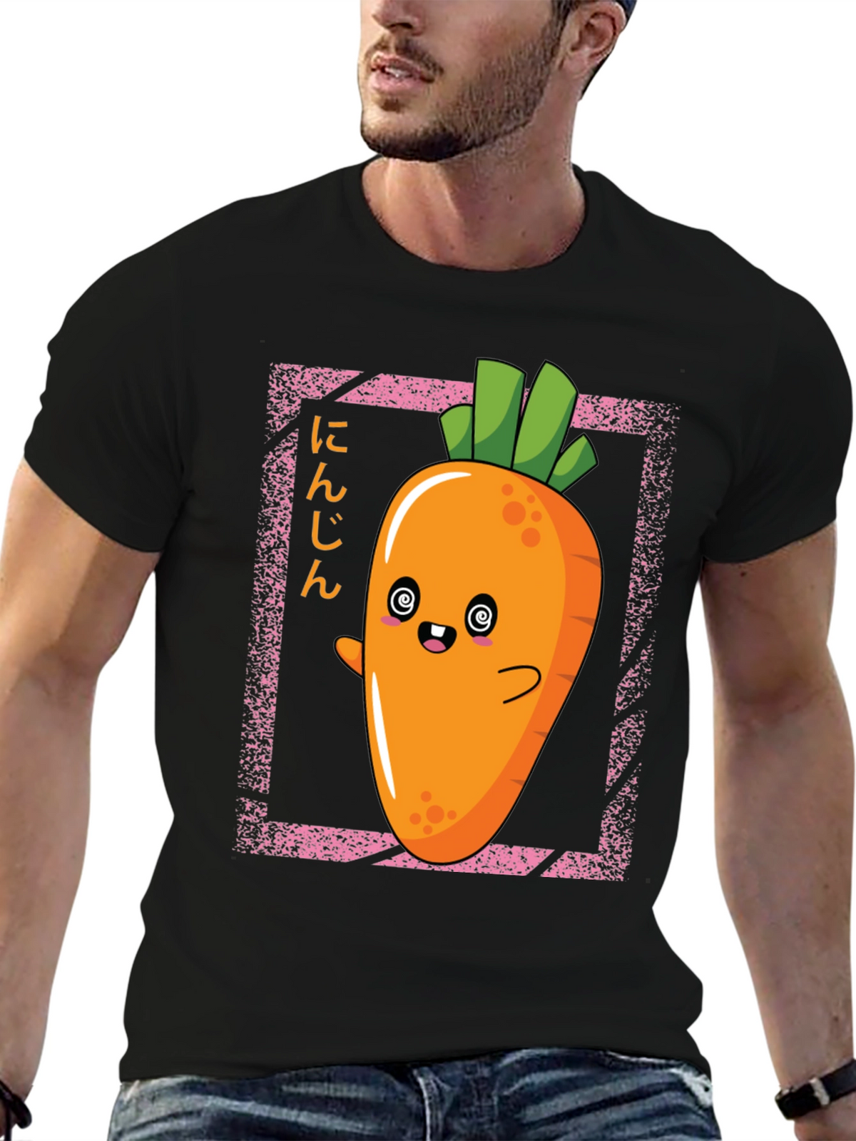 Kawaii Carrot T-Shirt - Anime Style