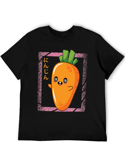 Kawaii Carrot T-Shirt - Anime Style