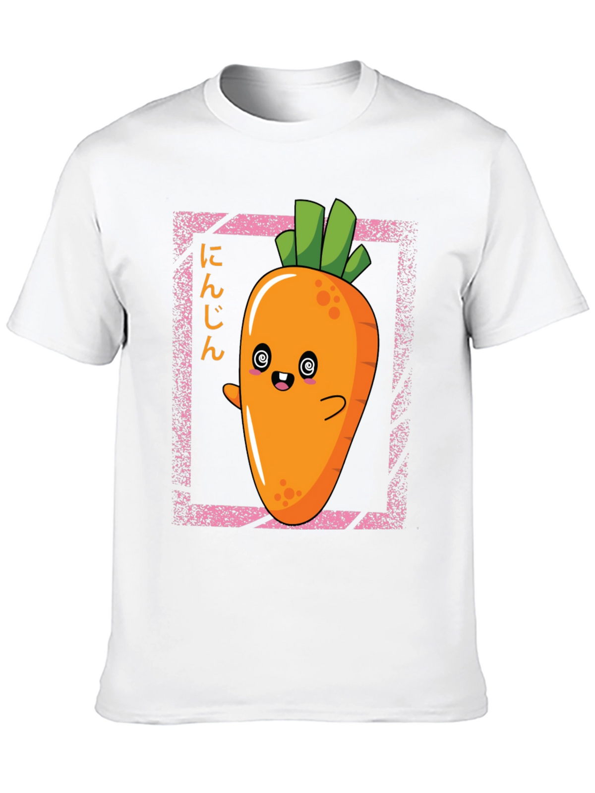 Kawaii Carrot T-Shirt - Anime Style