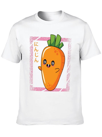 Kawaii Carrot T-Shirt - Anime Style