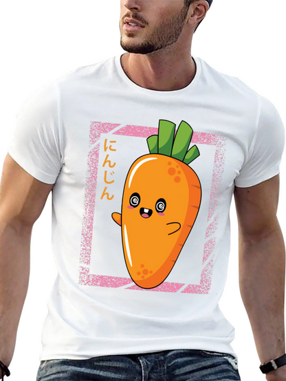 Kawaii Carrot T-Shirt - Anime Style