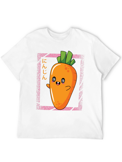 Kawaii Carrot T-Shirt - Anime Style