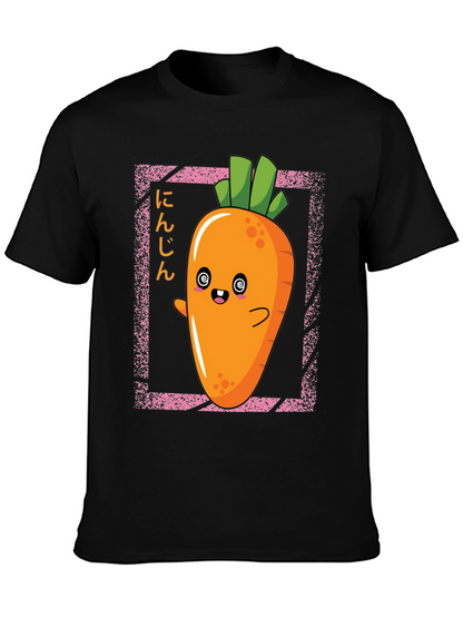 Kawaii Carrot T-Shirt - Anime Style